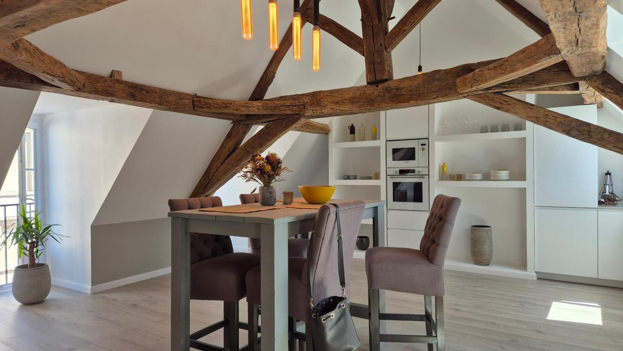 Appartamento L'Arbre Voyageur Autun Esterno foto